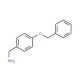 4-Benzyloxybenzylamine (CAS 22171-15-9) - chemical structure image