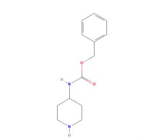 4-Benzyloxycarbonylamino-piperidine (CAS 182223-54-7) - chemical structure image