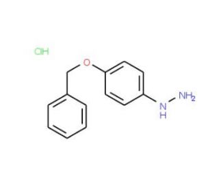(4-Benzyloxyphenyl)hydrazine HCl (CAS 52068-30-1) - chemical structure image