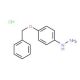 (4-Benzyloxyphenyl)hydrazine HCl (CAS 52068-30-1) - chemical structure image