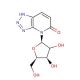4-(β-D-Ribofuranosyl)-vic-triazolo[4,5-b]pyridin-5-one (CAS 59892-40-9) - chemical structure image