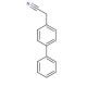 4-Biphenylacetonitrile (CAS 31603-77-7) - chemical structure image