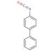 4-Biphenylyl isocyanate (CAS 92-95-5) - chemical structure image