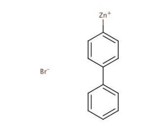 4-Biphenylzinc bromide solution (CAS 312693-44-0) - chemical structure image