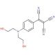 [4-[Bis(2-hydroxyethyl)amino]phenyl]-1,1,2-ethylenetricarbonitrile (CAS 56672-91-4) - chemical structure image