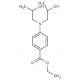 4-[Bis(2-hydroxypropyl)amino]benzoic Acid Ethyl Ester (CAS 58882-17-0) - chemical structure image