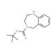 4-Boc-2,3,4,5-Tetrahydro-1H-benzo[e][1,4]diazepine (CAS 195983-63-2) - chemical structure image