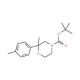 4-Boc-2-methyl-2-(p-tolyl)morpholine - chemical structure image