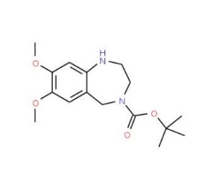 4-Boc-7,8-Dimethoxy-2,3,4,5-tetrahydro-1H-benzo[e] [1,4]diazepine - chemical structure image