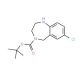 4-Boc-7-Chloro-2,3,4,5-tetrahydro-1H-benzo[e][1,4] diazepine - chemical structure image
