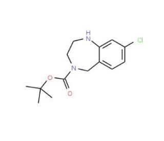 4-Boc-8-Chloro-2,3,4,5-tetrahydro-1H-benzo[e][1,4] diazepine (CAS 886364-27-8) - chemical structure image