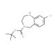 4-Boc-8-Chloro-2,3,4,5-tetrahydro-1H-benzo[e][1,4] diazepine (CAS 886364-27-8) - chemical structure image
