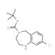 4-Boc-8-Chloro-2,3,4,5-tetrahydro-1H-benzo[e][1,4]diazepine (CAS 886364-27-8) - chemical structure image