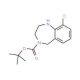 4-Boc-9-Chloro-2,3,4,5-tetrahydro-1H-benzo[e][1,4] diazepine (CAS 886364-21-2) - chemical structure image