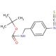 4-(Boc-aminomethyl)phenyl isothiocyanate (CAS 89631-74-3) - chemical structure image