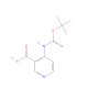 4-Boc-aminonicotinic acid (CAS 171178-34-0) - chemical structure image