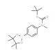 4-(BOC-Methylamino)phenylboronic acid, pinacol ester (CAS 916587-44-5) - chemical structure image