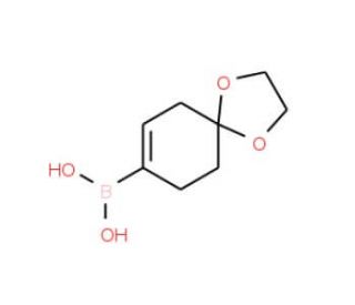 4-Borono-3-cyclohexen-1-one, ethylene glycol ketal (CAS 850567-90-7) - chemical structure image