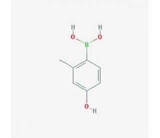 4-Borono-3-methylphenol (CAS 493035-82-8) - chemical structure image