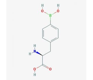 4-Borono-L-phenylalanine (CAS 76410-58-7) - chemical structure image