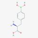 4-Borono-L-phenylalanine 的分子结构, CAS编号: 76410-58-7 4-Borono-L-phenylalanine (CAS 76410-58-7) - chemical structure image