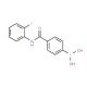 4-Borono-N-(2-fluorophenyl)benzamide (CAS 874288-06-9) - chemical structure image