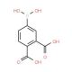 4-Boronophthalic acid (CAS 1072946-35-0) - chemical structure image