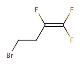 4-Bromo-1,1,2-trifluoro-1-butene (CAS 10493-44-4) - chemical structure image