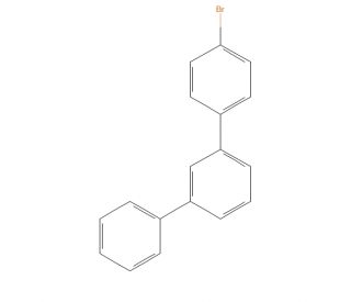 4-Bromo-1,1&prime;:3&prime;,1&prime;&prime;-terphenyl (CAS 54590-37-3) - chemical structure image