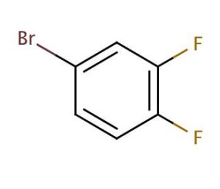 4-Bromo-1,2-difluorobenzene (CAS 348-61-8) - chemical structure image