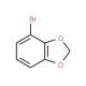 4-Bromo-1,3-benzodioxole (CAS 6698-13-1) - chemical structure image