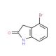 4-Bromo-1,3-dihydro-2H-indol-2-one (CAS 99365-48-7) - chemical structure image