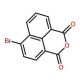 4-Bromo-1,8-naphthalic anhydride (CAS 21563-29-1) - chemical structure image