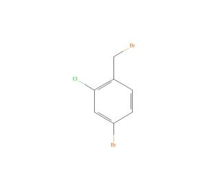 4-Bromo-1-bromomethyl-2-chlorobenzene (CAS 89720-77-4) - chemical structure image