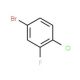 4-Bromo-1-chloro-2-fluorobenzene (CAS 60811-18-9) - chemical structure image