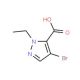 4-Bromo-1-ethyl-1H-pyrazole-5-carboxylic acid (CAS 514800-97-6) - chemical structure image