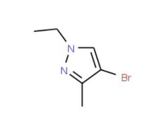 4-Bromo-1-ethyl-3-methyl-1H-pyrazole (CAS 519018-28-1) - chemical structure image