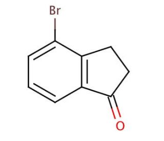4-Bromo-1-indanone (CAS 15115-60-3) - chemical structure image