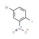 4-Bromo-1-iodo-2-nitrobenzene (CAS 112671-42-8) - chemical structure image