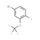 4-Bromo-1-iodo-2-(trifluoromethoxy)benzene (CAS 175278-12-3) - chemical structure image