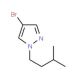 4-Bromo-1-isopentylpyrazole (CAS 847818-48-8) - chemical structure image