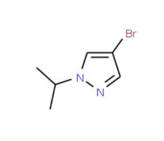 4-Bromo-1-isopropyl-1H-pyrazole (CAS 313735-62-5) - chemical structure image