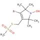 4-Bromo-(1-oxyl-2,2,5,5-tetramethyl-Δ3-pyrroline-3-methyl) Methanethiosulfonate (CAS 215956-55-1) - chemical structure image