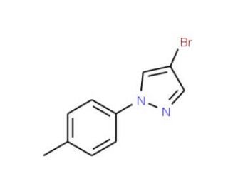 4-Bromo-1-p-tolyl-1H-pyrazole (CAS 957034-98-9) - chemical structure image