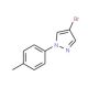 4-Bromo-1-p-tolyl-1H-pyrazole (CAS 957034-98-9) - chemical structure image