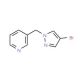 4-Bromo-1-(pyridin-3-ylmethyl)pyrazole (CAS 850349-24-5) - chemical structure image