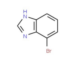 4-Bromo-1H-benzimidazole (CAS 83741-35-9) - chemical structure image