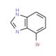4-Bromo-1H-benzimidazole (CAS 83741-35-9) - chemical structure image