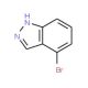 4-Bromo-1H-indazole (CAS 186407-74-9) - chemical structure image