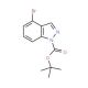 4-Bromo-1H-indazole, N1-BOC protected (CAS 926922-37-4) - chemical structure image